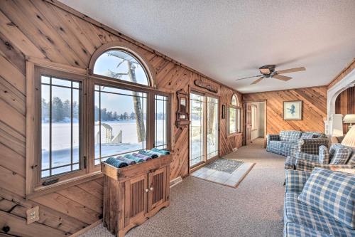 Spacious Home with Deck on Lake Chetek!