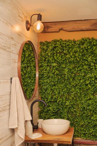 Ванна кімната, B&B Casa Nómada (B&B Casa Nomada) in Сан Мартін Де Лос Андес