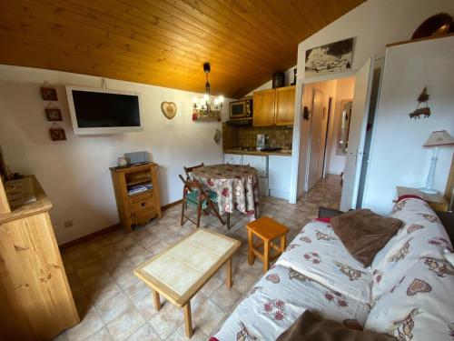 Charmant appart 2 pièces avec balcon et garage à La Clusaz - FR-1-459-121 - Location saisonnière - La Clusaz