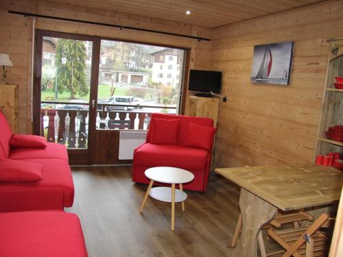 Studio rénové en centre station, 4 couchages, balcon - FR-1-459-115 - Location saisonnière - La Clusaz