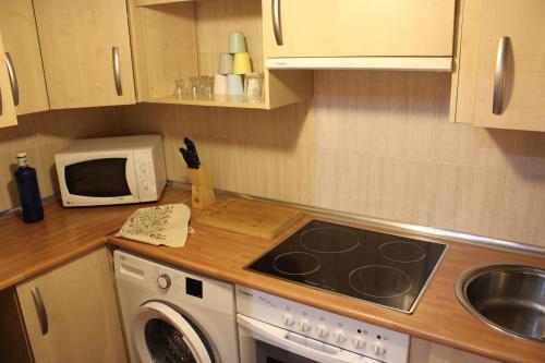 köök, Apartamento Sauce in Aisa