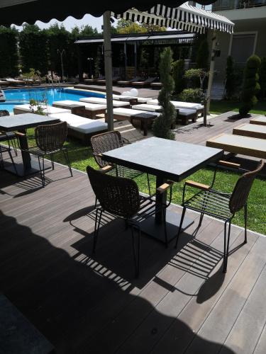 Iekārtas, Naiades Villas in Paralia Niforeikon