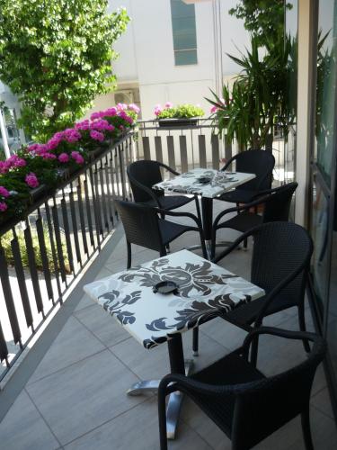 Terraza/balcón, Blu Star Hotel in Marche