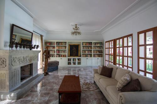 صالة مشتركة/ منطقة التلفزيون, Ex Hacienda Santa Cecilia in Centro