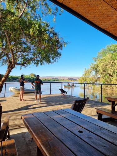 Balkons/terase, Bundi Orange River Camp in Noordoewer