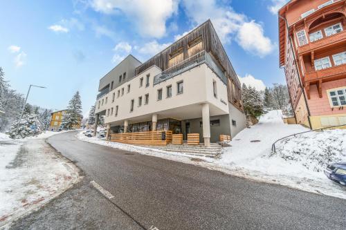 外部景觀, 揚斯基波托克II旅館 (Pension Jansky Potok II.) in 揚斯凱拉茲涅