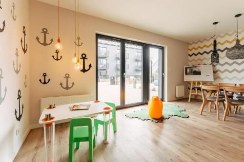 Gyermekklub, Komfortowe apartamenty KołoBrzegu (Komfortowe apartamenty KoloBrzegu) in Podczele
