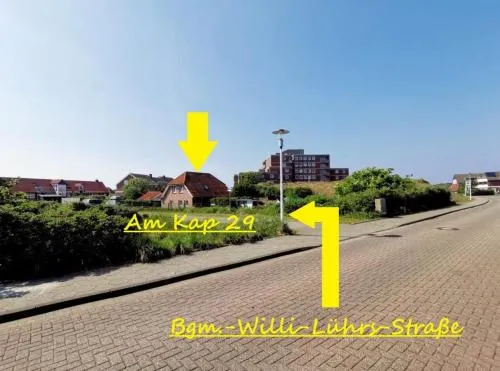 Haus Dorenbusch Haus am Kap, Whg 02 links in Norderney, Deutschland