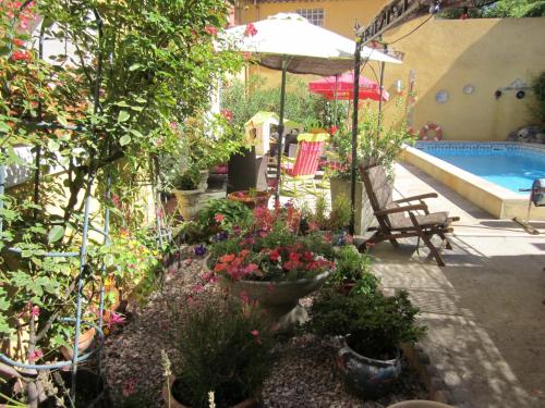 Chez Martine Côté Jardin -Côté Canal chambre d'hôte Carcassonne