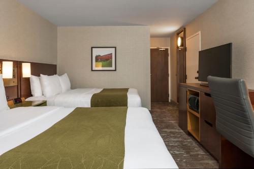 Comfort Inn Sault Ste Marie ON Room Type - Queen Room with two Queen Beds/pet friendly