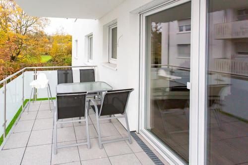 陽台/露台, Große COZY 4-Zi-Whg mit Balkon Nähe Europa Park und Rulantica (Große COZY 4-Zi-Whg mit Balkon Nahe Europa Park und Rulantica) in 拉爾/黑森林