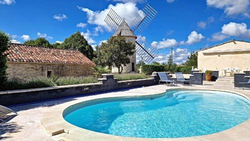 Les curies, Ludogîte avec piscine à Aujols - Location saisonnière - Aujols