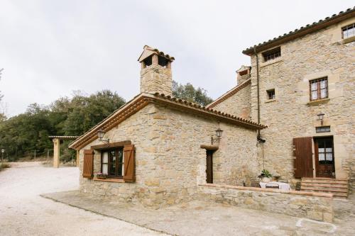 A szálláshely kívülről, La Caseta del Munt in Castelltercol