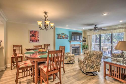 Newly Updated Myrtle Beach Villa with Beach Access!