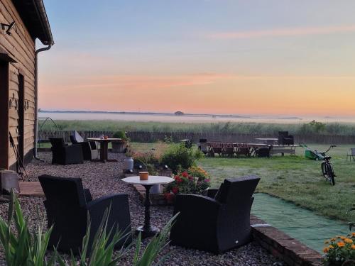 ระเบียง/ชานเรือน, DOM GOSCINNY PTASZARNIA - NATURA-Free PARKING in การ์ซิบูร์