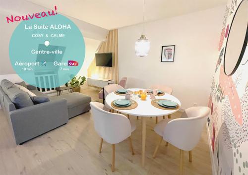 La Suite ALOHA, Elegant & Cosy - Abbecourt