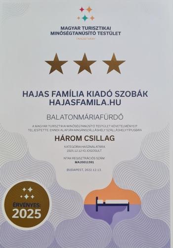  Hajas Família Kiadó Szobák in Balatonmáriafürdő