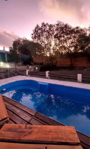 Cabaña con vista al Cerro Arco y la ciudad de Mendoza - Las Heras