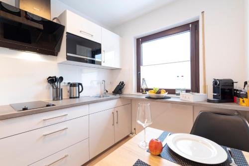 المرافق, Business Apartment für 2 - Küche - Parkplatz - Netflix (Business Apartment fur 2 - Kuche - Parkplatz - Netflix) in كايلشيم