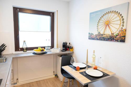 المرافق, Business Apartment für 2 - Küche - Parkplatz - Netflix (Business Apartment fur 2 - Kuche - Parkplatz - Netflix) in كايلشيم