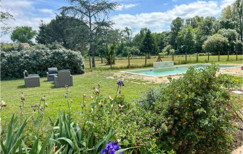 Beautiful Home In Saint-christoly-de-bla With Outdoor Swimming Pool, Private Swimming Pool And 3 Bedrooms