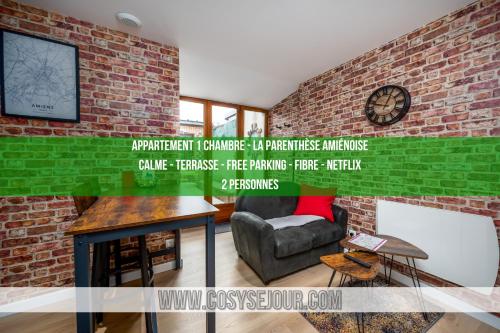 Location d'appartements - Cosysejour - Calme Fibre Netflix - Location saisonnière - Amiens