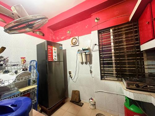 кухня, Nokshi Lakeshore: 03 Bed Room Apartment in Khulna