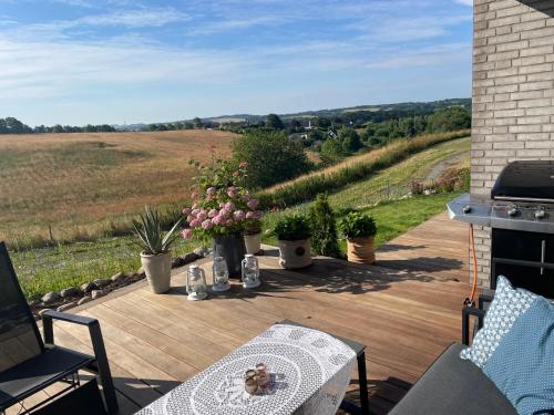 Udsigtsvilla i Gjern bakker in Gjern