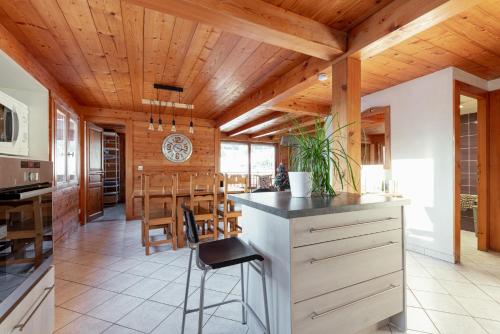 köök, Les Picaillons - Le gîte (Les Picaillons - Le gite) in Les Villards-sur-Thones (Rhone-Alpes)