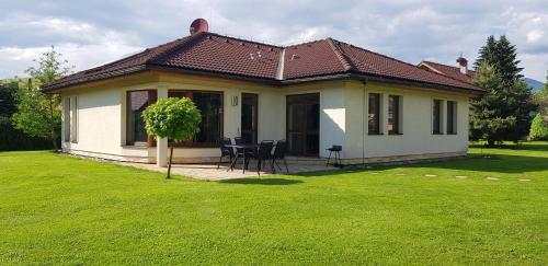 balkon/terras, Bungalov Komfort in Liptovsky Mikulas