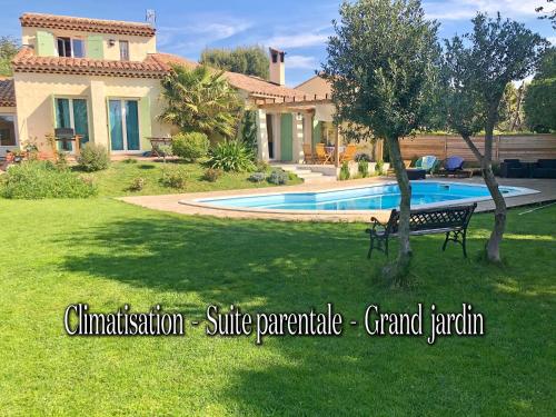 Villa d'architecte avec piscine et grand jardin - Location, gîte - Marseille