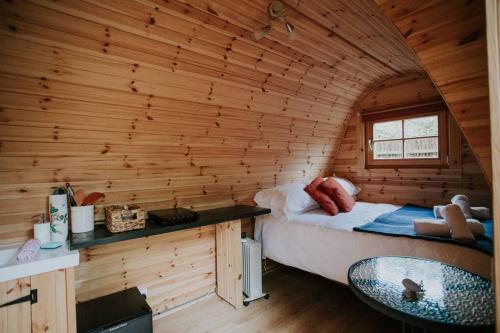 River Side Cabin with Hot tub Snowdonia