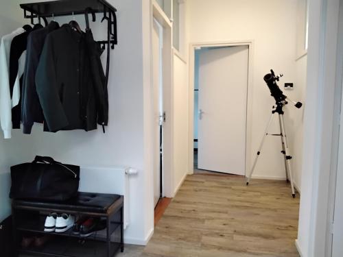  Mid center apartment bedroom with Balcony in Hilversum