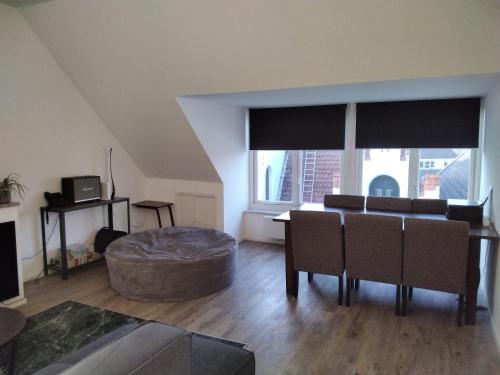  Mid center apartment bedroom with Balcony in Hilversum
