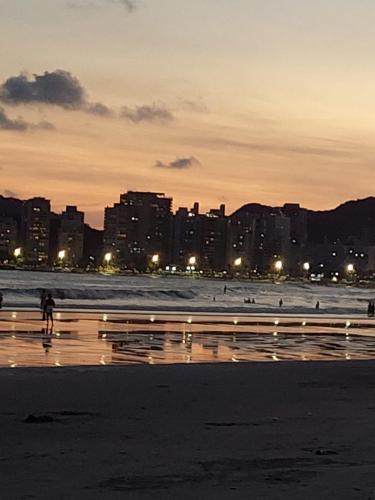 View, Praia Pitangueiras Guaruja Apto 74 Pe na Areia e Vista para o Mar near Rasa Manjari