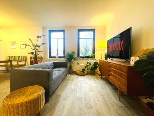 P6 - Familienwohnung am Park und Saale