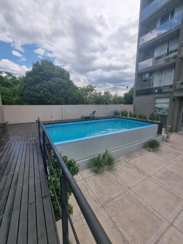 수영장, BEM Apartamento in 트레스 세리토스