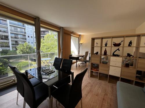 Spacieux studio sur jardin, beaucoup de charme - Location saisonnière - Boulogne-Billancourt