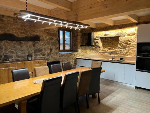 virtuve, Casas rurales Villa la Roza in Callejo de Ordás