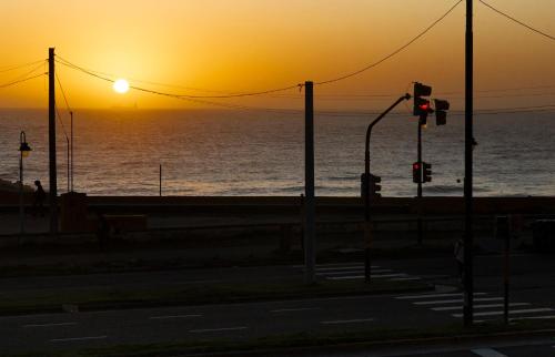 Un ambiente frente al mar