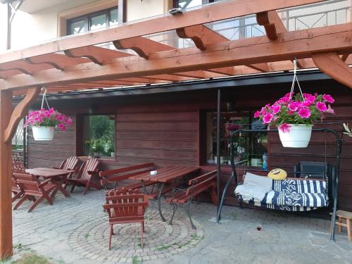 陽台/露台, Agroturystyka U Misia in 波雷巴維爾卡