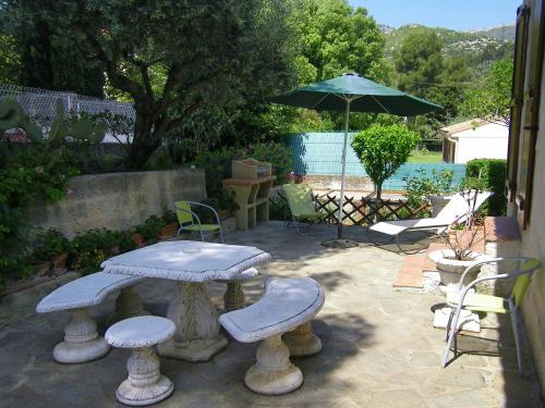 L'arche en rez de jardin de villa à Toulon