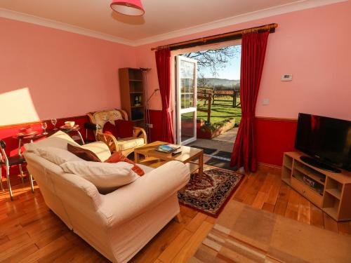 A szálláshely kívülről, Cwtch Cowin in Llangynog