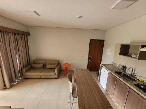 Kitchen, Apartamento 2 quartos no Alta Vista Thermas Resort in Estância Chácara Itapema