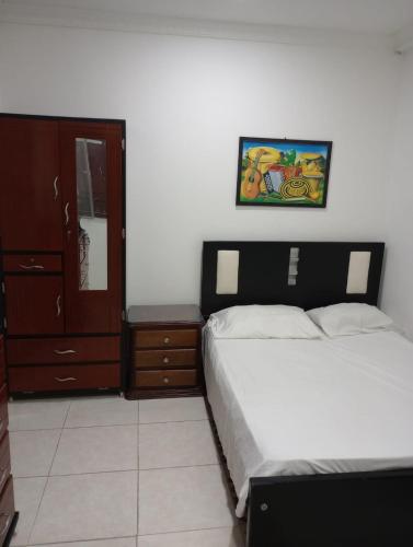 1 double bed