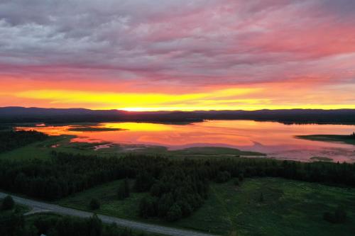 Trevlig villa mellan sjöarna i Vistträsk By.