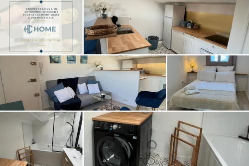 Appartement T2, 3 mins Gare St Roch, 4 personnes