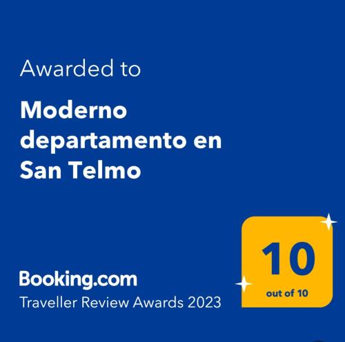 Moderno departamento en San Telmo