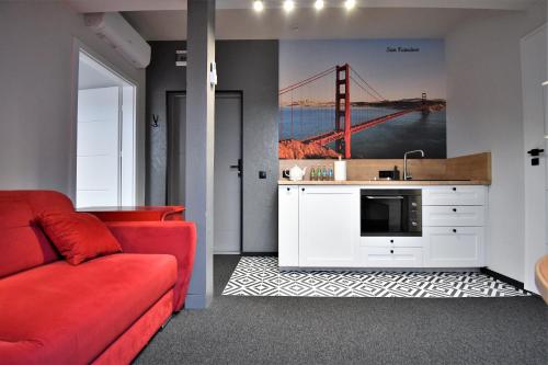 Cozinha, Sleepinn Gdansk Airport in Matarnia