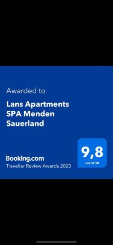 Lans Apartments SPA Menden Sauerland